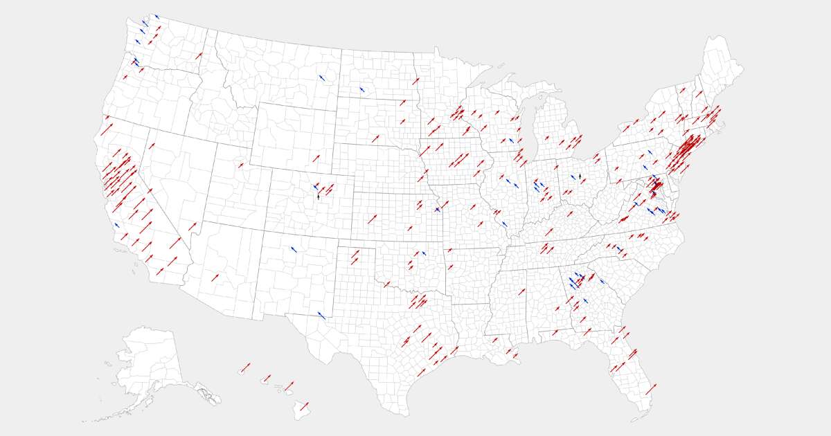 Analysis: Some of Trump’s largest gains came in highly-educated counties