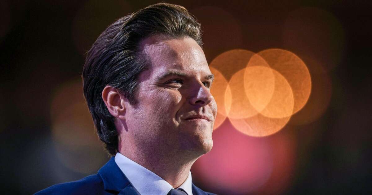 Matt Gaetz, Trump’s pick for attorney general, had been a subject of a sex trafficking investigation