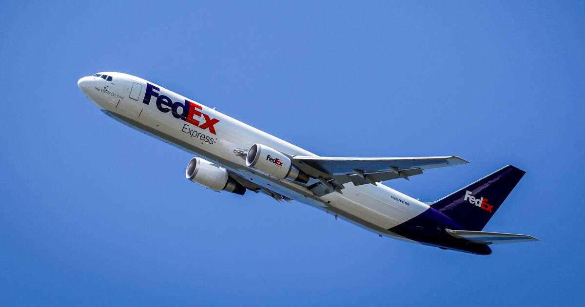 FedEx flight collides with bird during takeoff from Newark airport