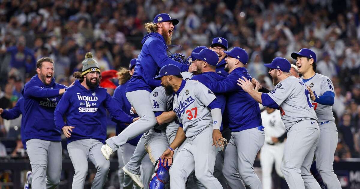 Dodgers vs. Yankees World Series had the best ratings in seven years