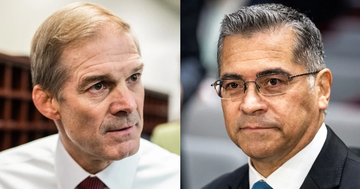 House Judiciary Chair Jim Jordan subpoenas HHS Secretary Xavier Becerra
