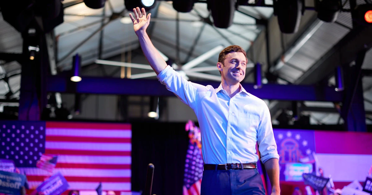 Jon Ossoff, Democrats' most vulnerable senator, sharpens Trump criticism in a state Trump won