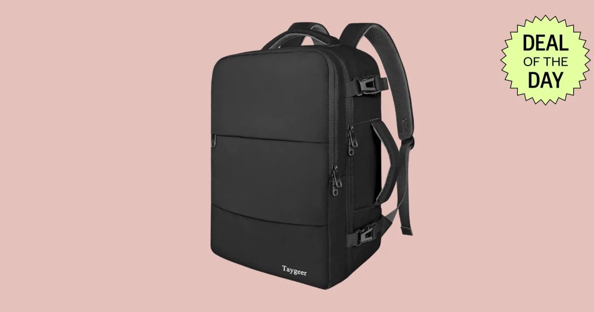 Save 40% on this perfect-for-work travel laptop backpack