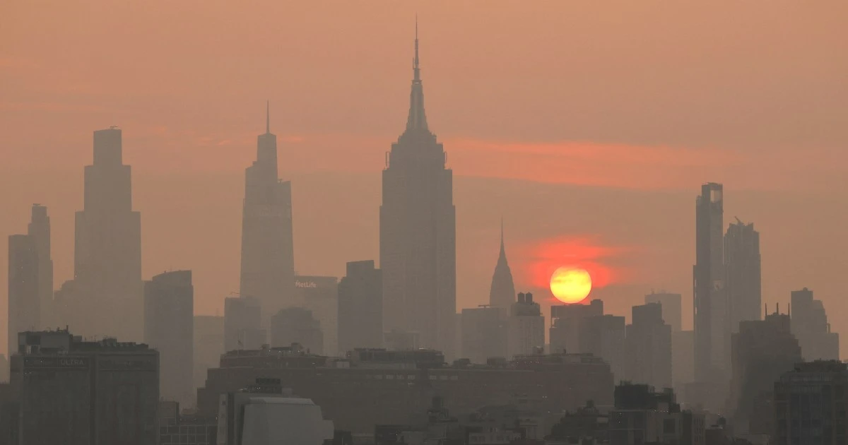 Maps: Wildfire smoke forecast for the Midwest and northern U.S.
