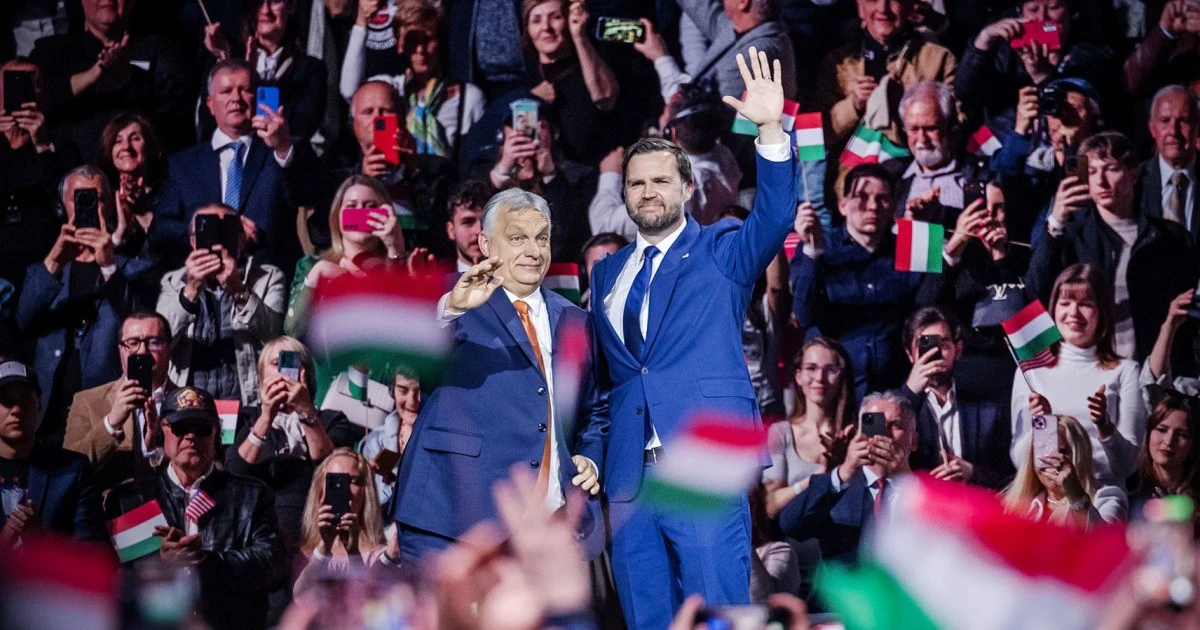 Vance tries to boosts ailing MAGA ally ahead of Hungary election