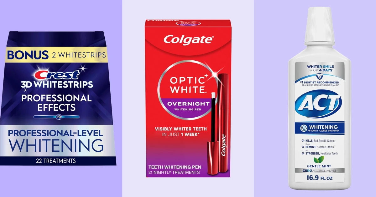 How to use every type of over-the-counter teeth whitening product (and which ones really work)