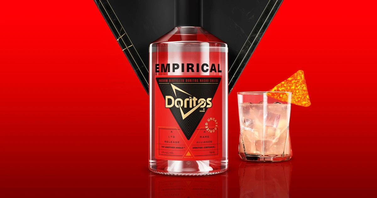 Doritos now making hard alcohol, releasing nacho cheese-flavored liquor