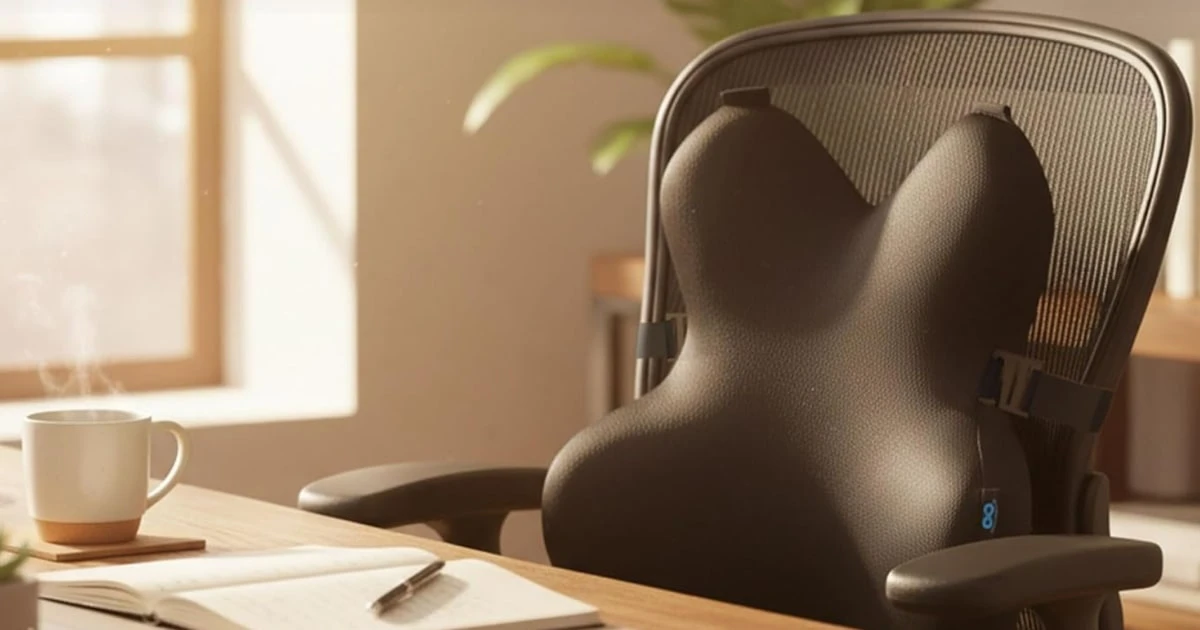 If you sit all day, these lumbar pillows may save your lower back 