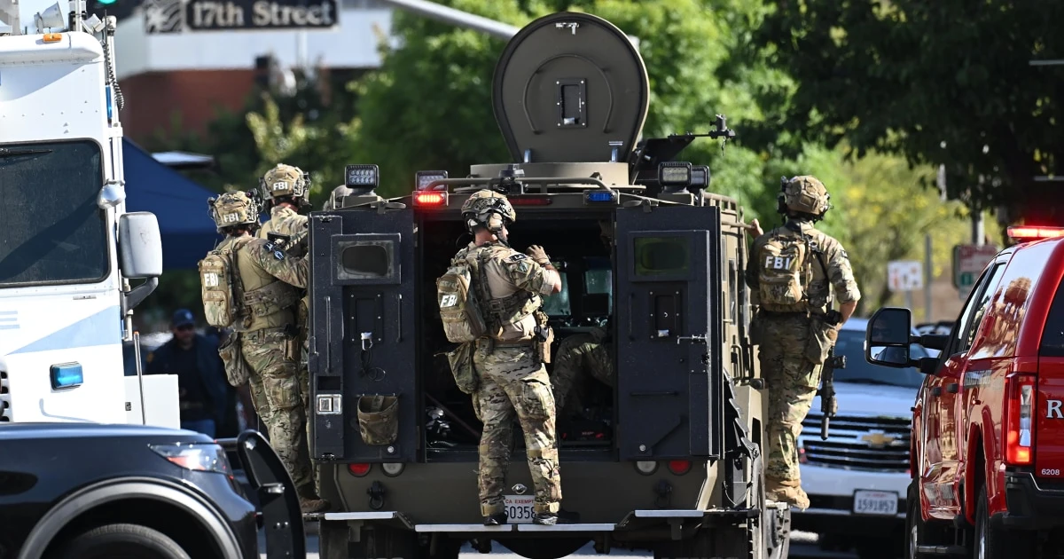 California standoff suspect is dead and all 10 hostages are freed