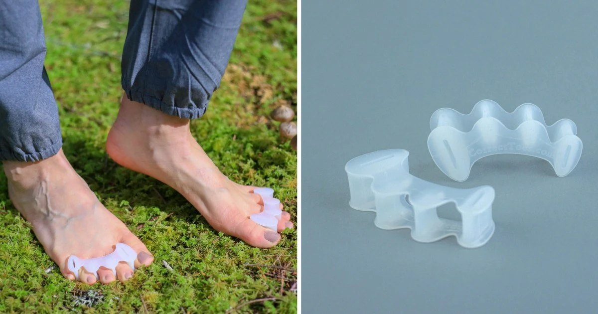 How toe separators help with foot pain, according to foot surgeons