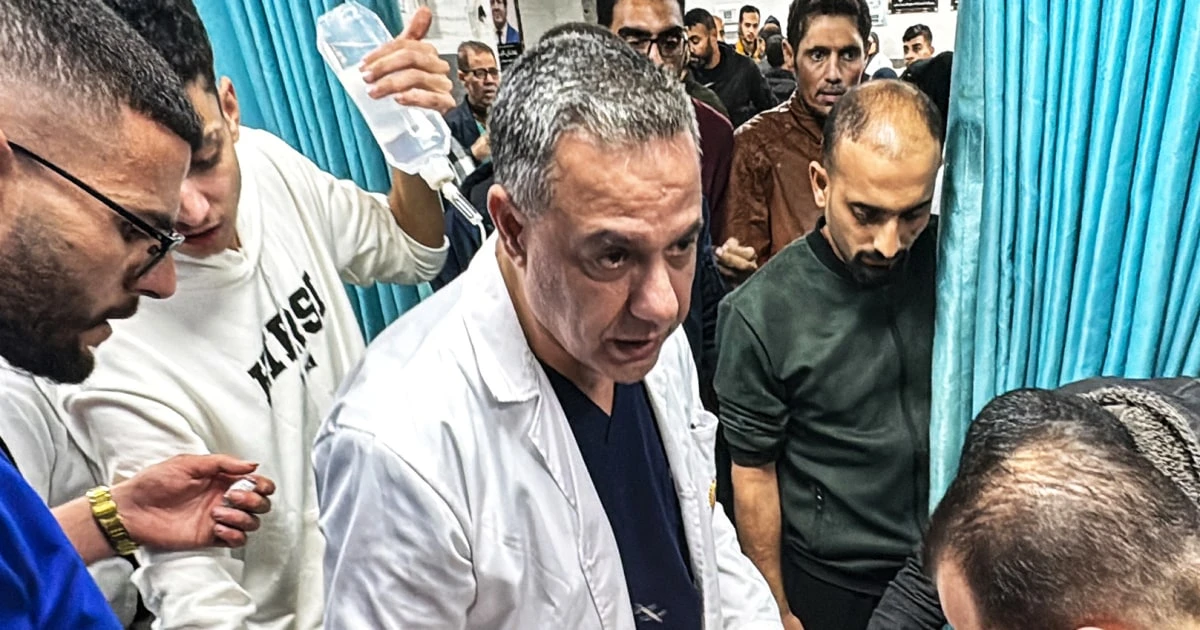 Fears grow for Gaza hospital chief who walked toward Israeli tanks before arrest