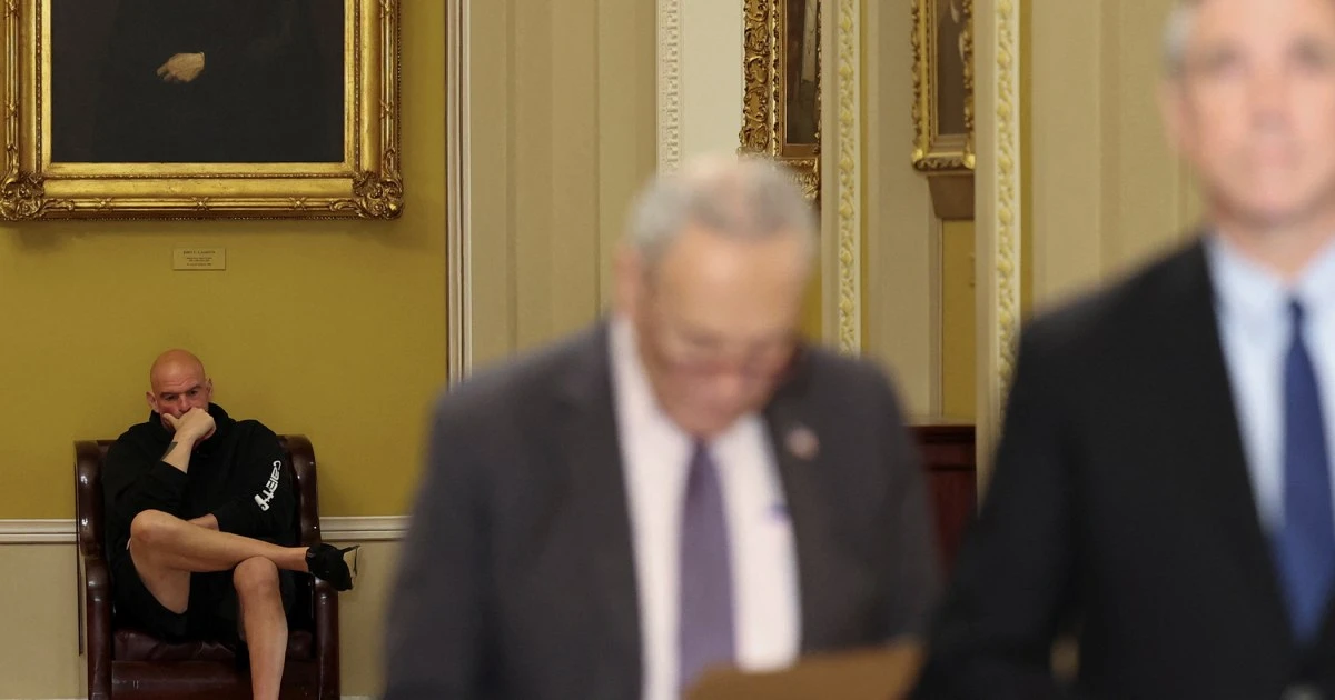 John Fetterman finds himself on an island in the Senate: From the Politics Desk