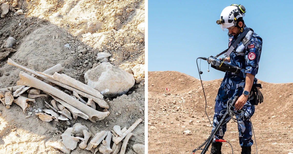 After more than a decade, digging begins in Syria to uncover remains of Americans killed by ISIS 