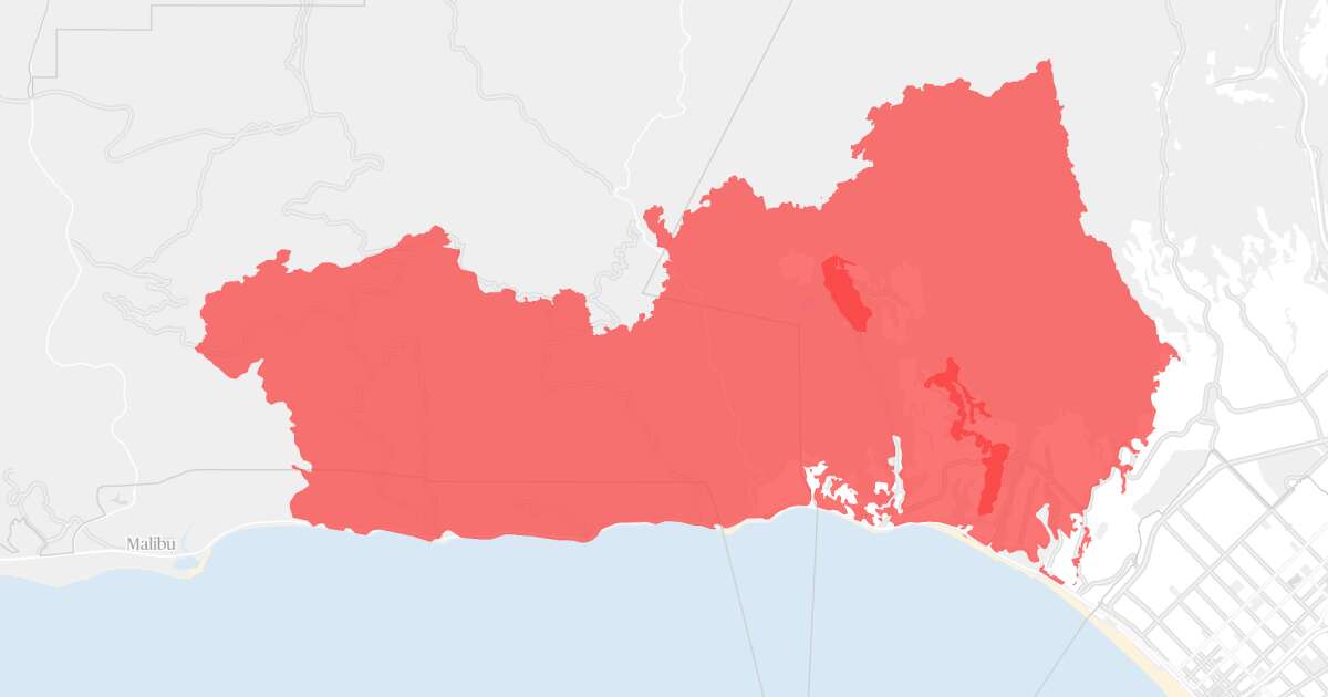 Maps: See how large the California wildfires are