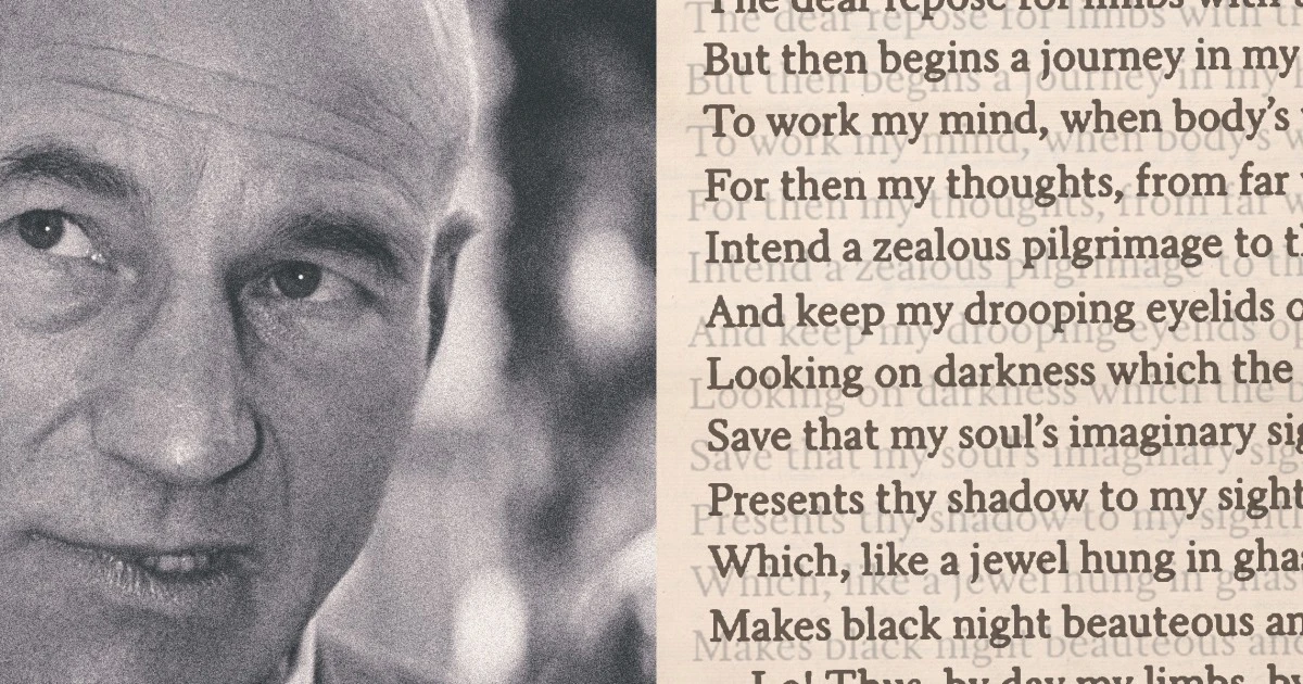 Patrick Stewart, AI and I encountered the Bard. Resistance was futile.