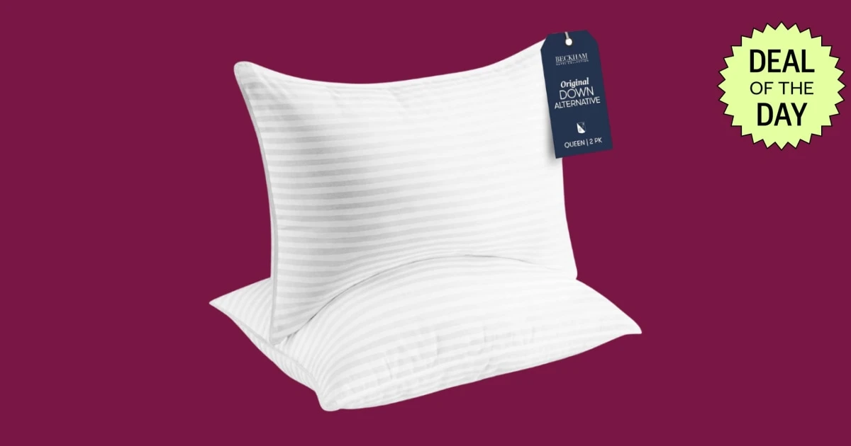 These hotel-quality pillows are almost 50% off — here’s how to get your hands on a set
