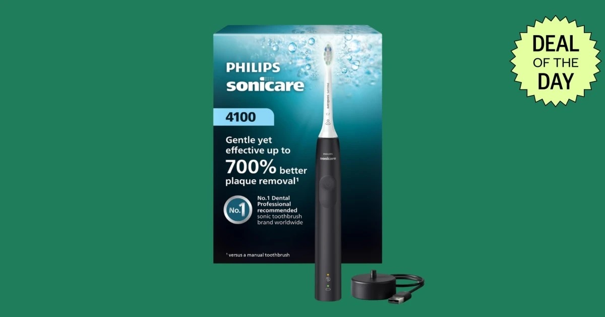 This dentist-recommended Philips Sonicare electric toothbrush is under $35 right now