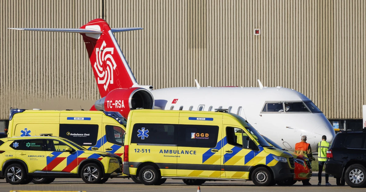 Flight attendant tests negative for hantavirus; new case suspected on remote island