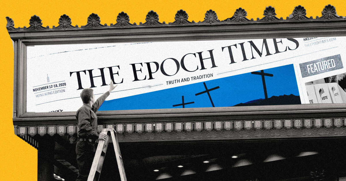 Epoch Times, the conspiratorial pro-Trump outlet, enters a new market: faith-based movies