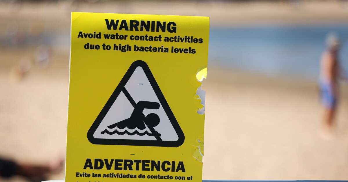 Nearly 100 beaches across the country are closed or have swimming advisories