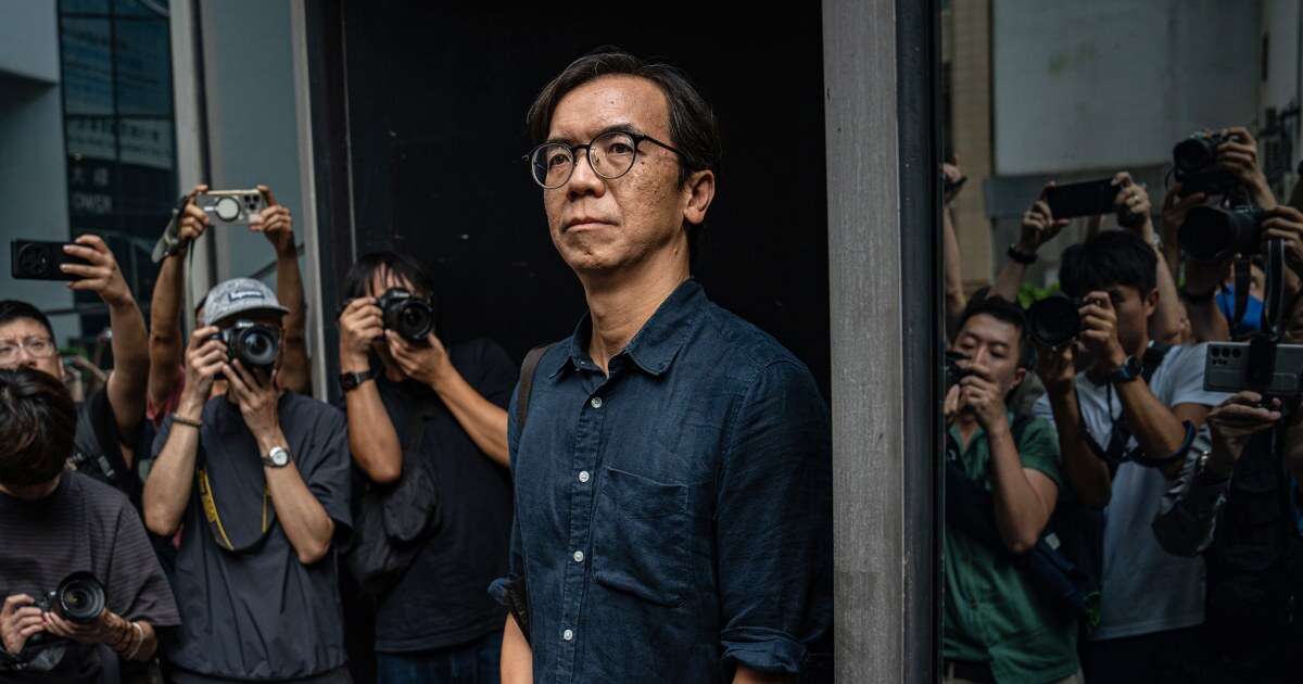 Two Hong Kong journalists to be sentenced in sedition case criticized by U.S.