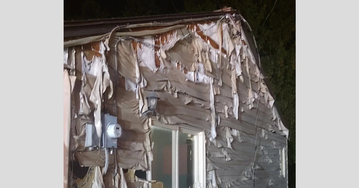 High schoolers returning from prom hailed as heroes for helping save family from fire