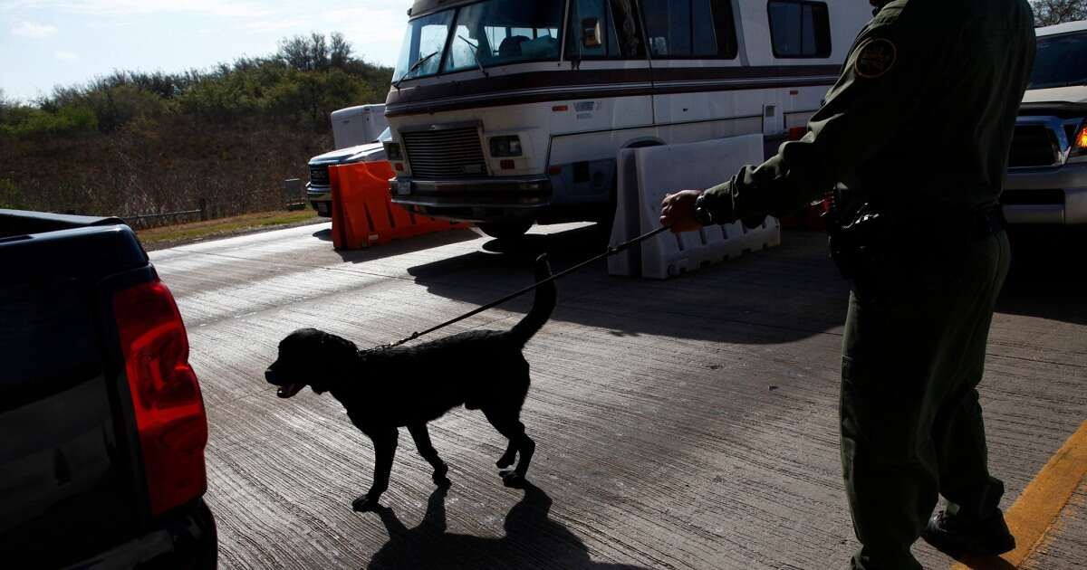 Immigration checkpoints are a way of life in areas within 100 miles from U.S. borders