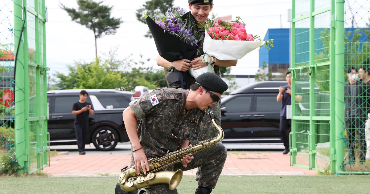 BTS members RM and V complete mandatory military service as K-pop group nears full reunion