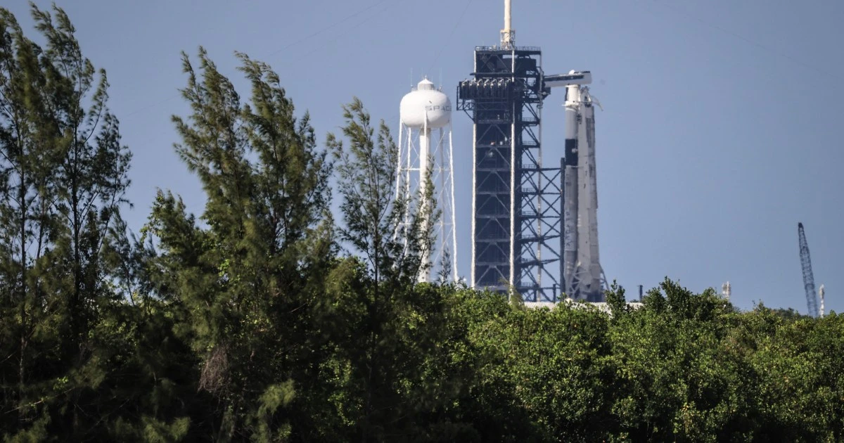 SpaceX readies private launch of four astronauts to International Space Station