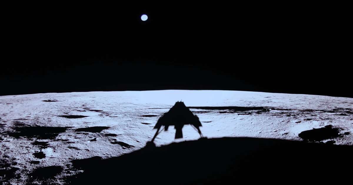 Private moon lander falls silent after two-week lunar mission 