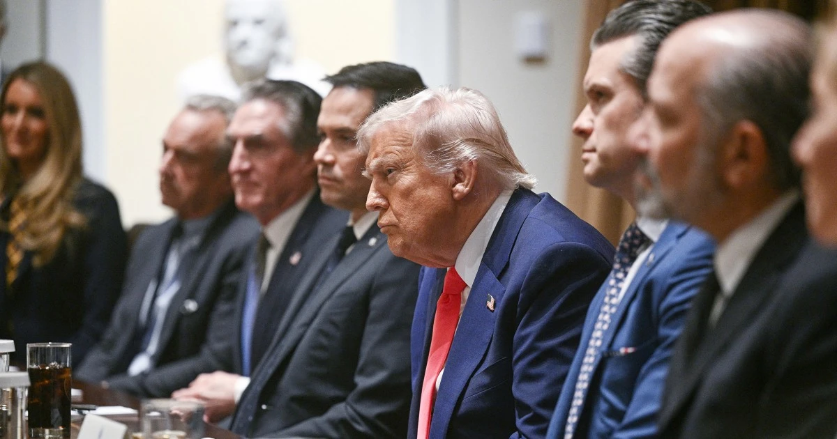 Trump punts on markets question as stocks continue to fall 