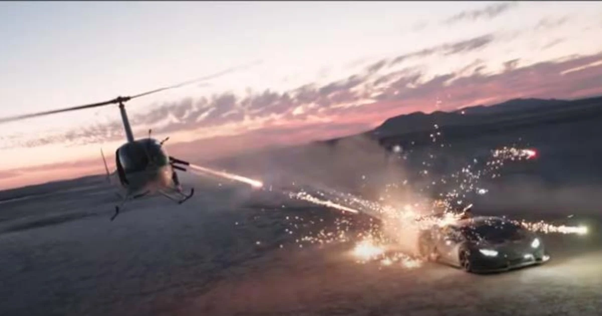 YouTuber charged for stunt where fireworks were shot at his Lamborghini from flying helicopter