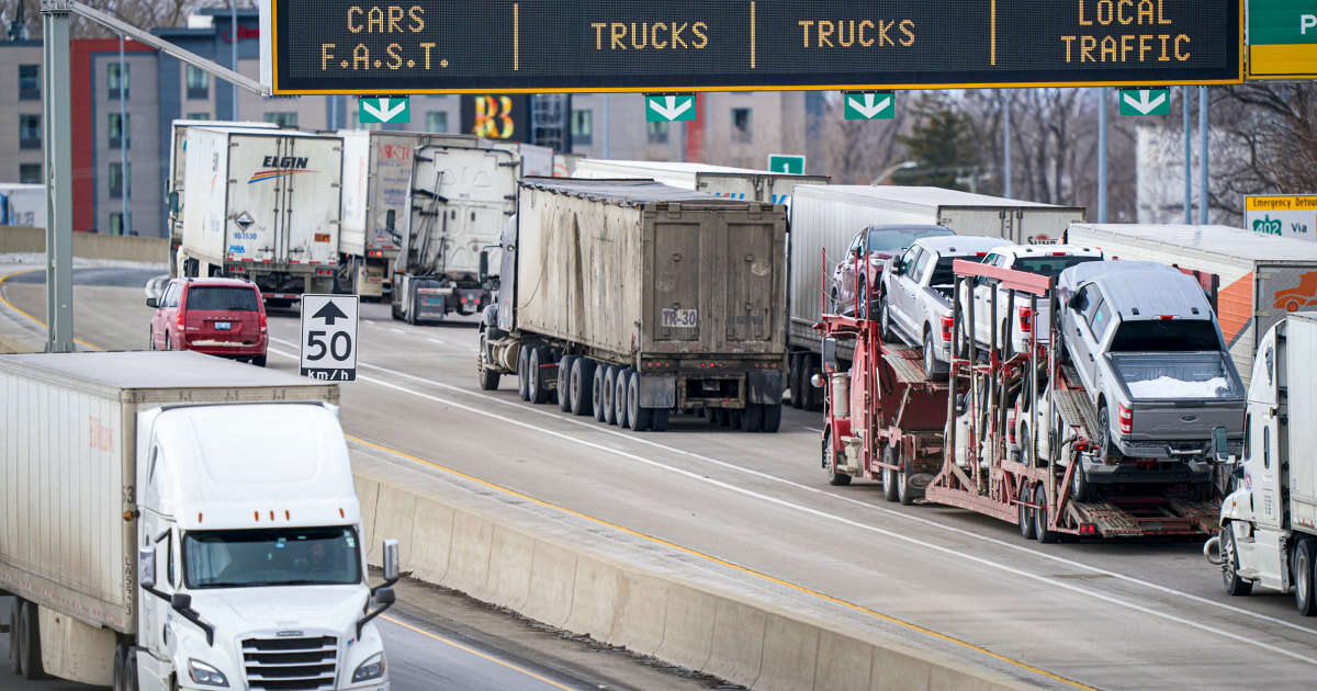 How Trump's Canada and Mexico tariffs risk higher prices on cars