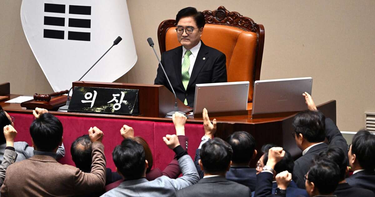 South Korean interim president impeached just 2 weeks after former leader was ousted