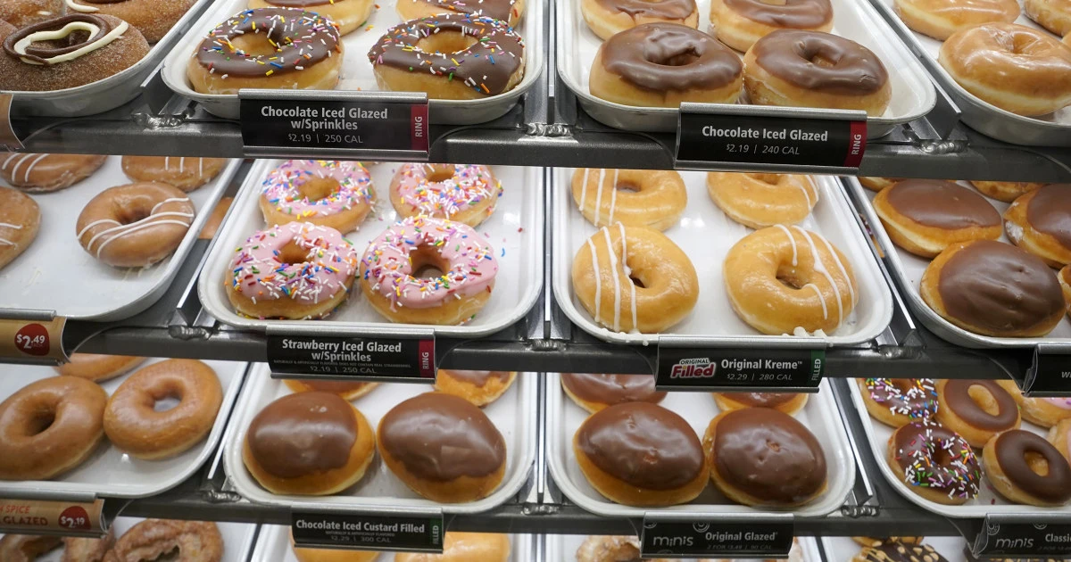 Krispy Kreme stock plunges after doughnut chain pauses McDonald's rollout, pulls outlook
