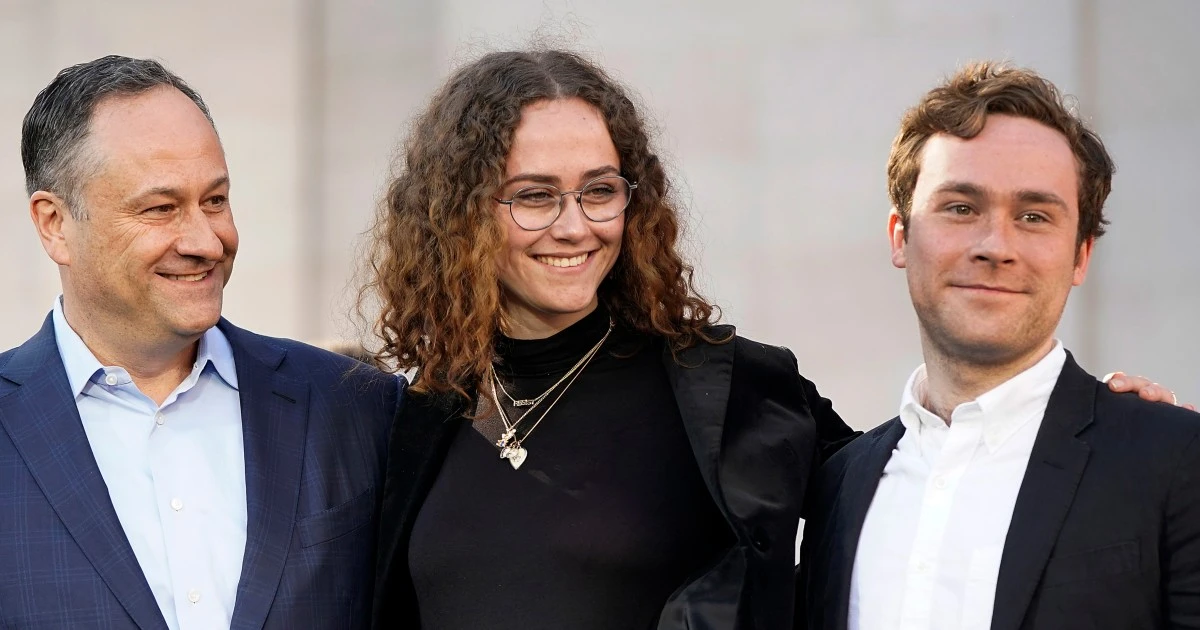 Who are Cole and Ella Emhoff? Harris' stepchildren in theational spotlight after Vance’s 'childless' comments