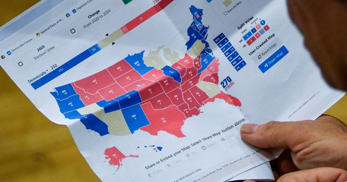 Mock electoral maps are the latest political memes to dominate your social media feeds