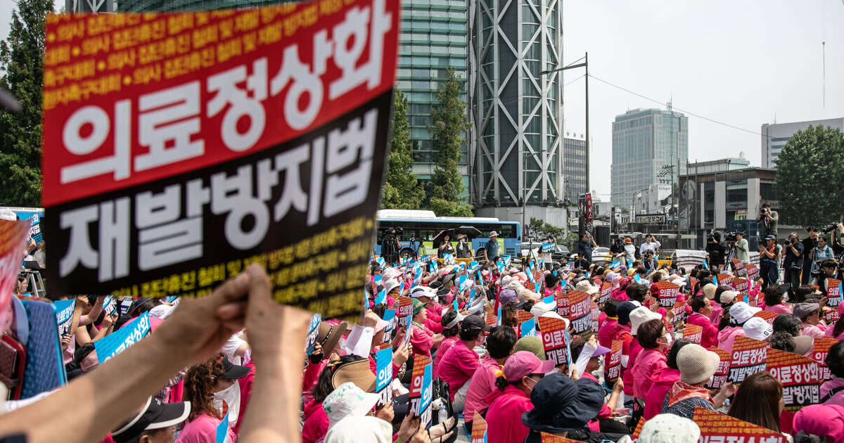 South Korea declares emergency medical response amid doctors’ strike