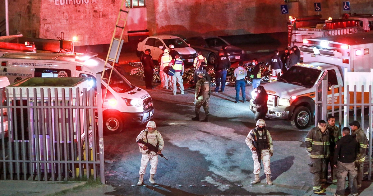 Report challenges official details of deadly fire at migrant center in Mexico