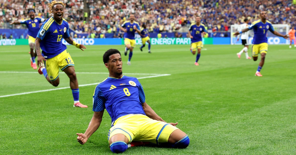 Curaçao celebrates historic first World Cup goal before Germany rolls to 7-1 victory