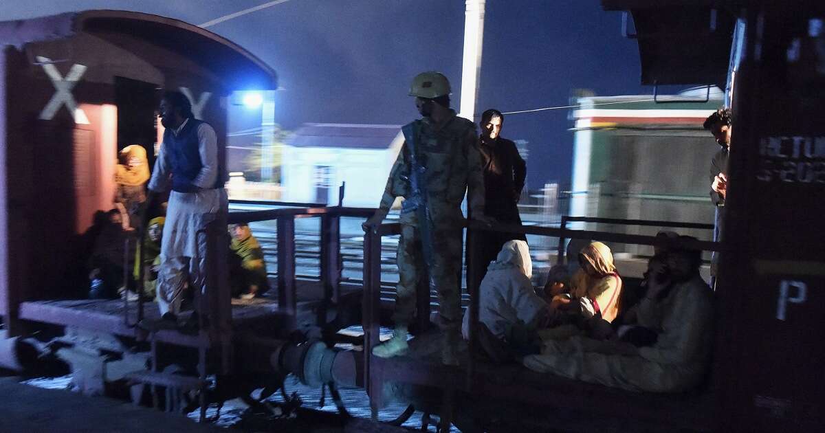 Pakistan rescues 190 hostages from hijacked train amid fighting to free dozens more