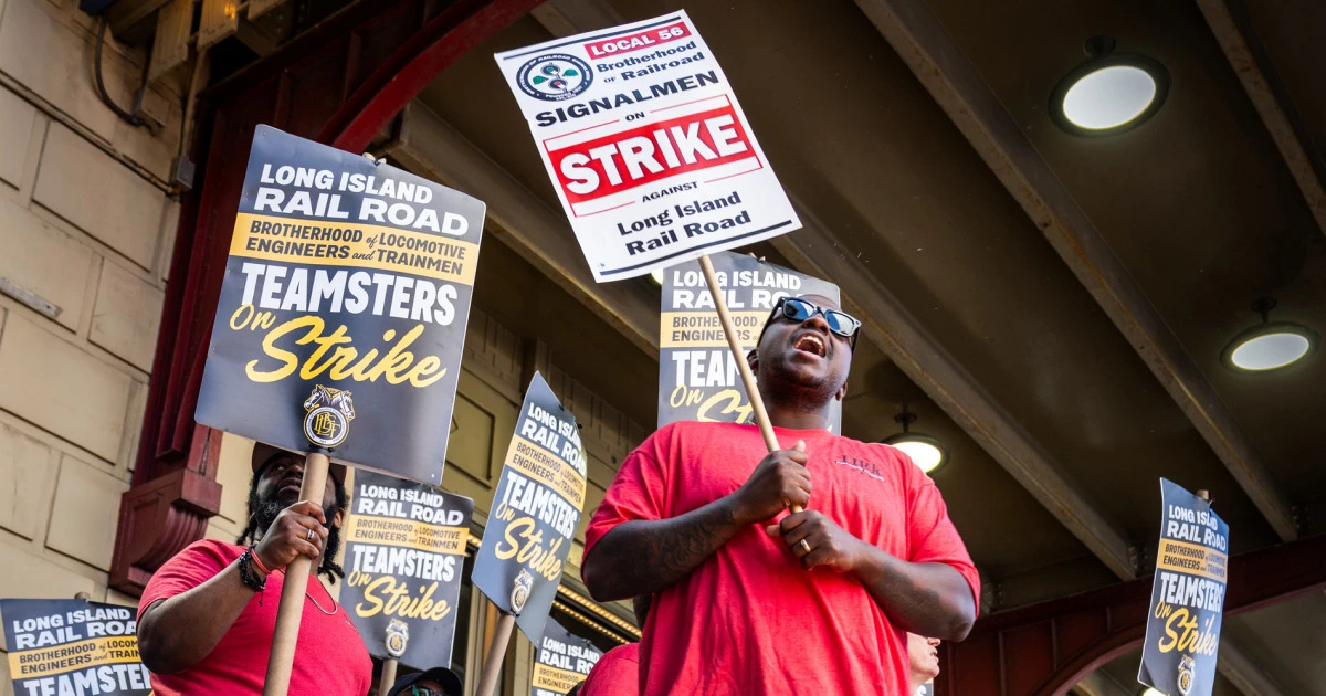 New York braces for chaotic Monday commute with Long Island Rail Road strike
