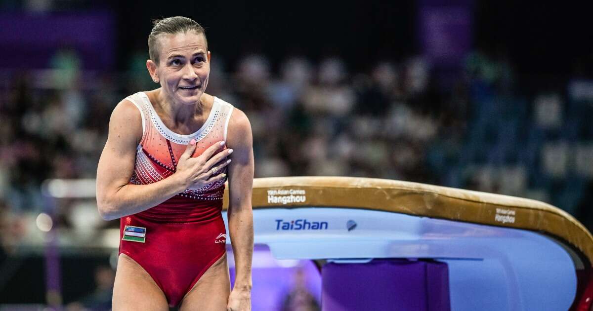 Gymnastics legend Oksana Chusovitina to miss first Olympics since 1992