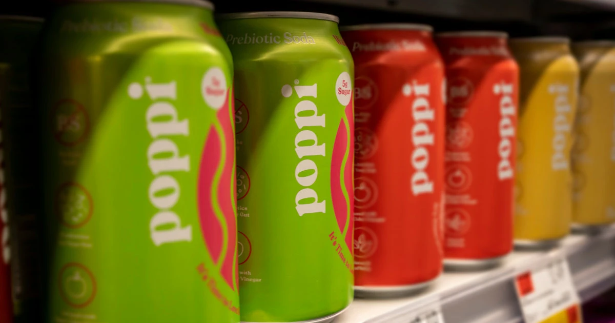 A lawsuit challenges Poppi soda’s gut health claims. Scientists say it doesn’t offer much benefit.