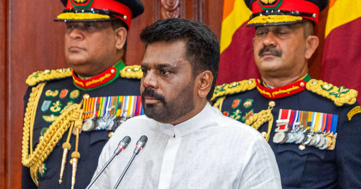 Marxist-leaning president takes power in Sri Lanka, a country long led by dynasties