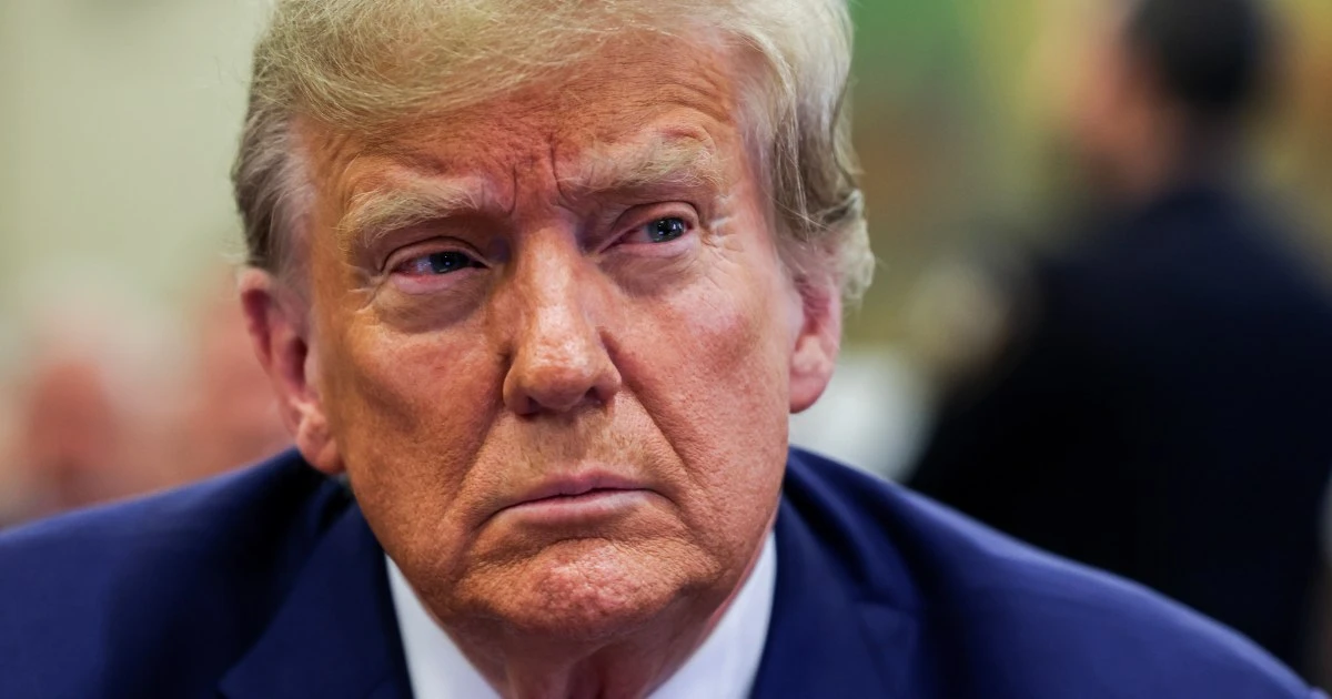 Trump says 'the Black people' like him because he's been 'discriminated against' in the legal system