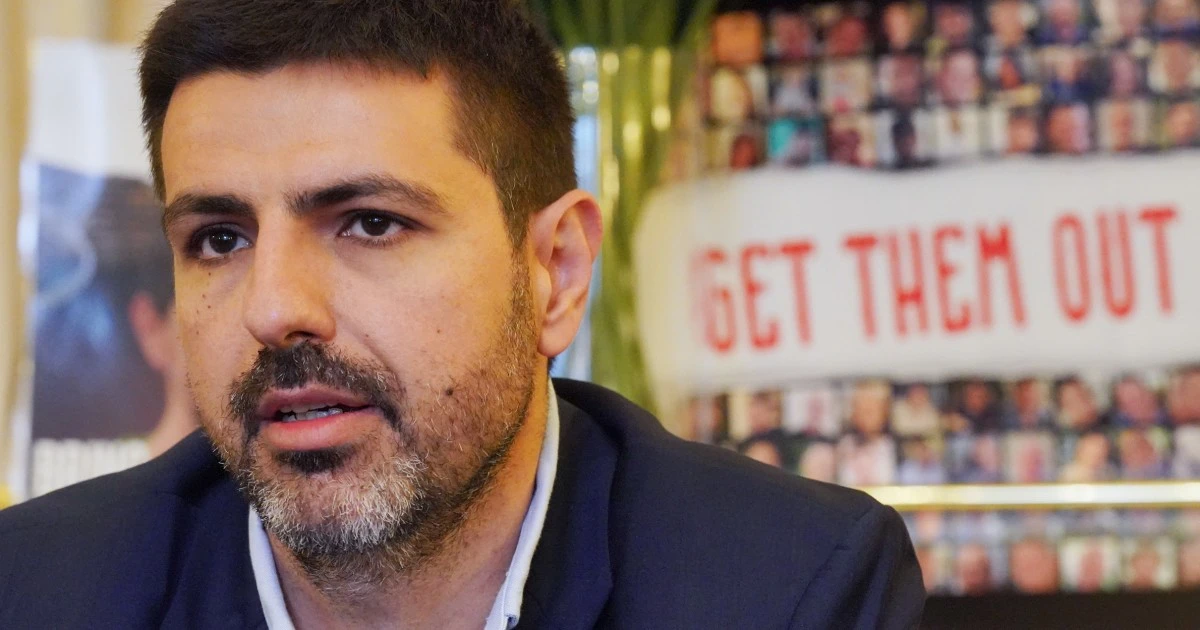 Family of hostage taken by Hamas says his son’s third birthday is marred by his dad’s absence 