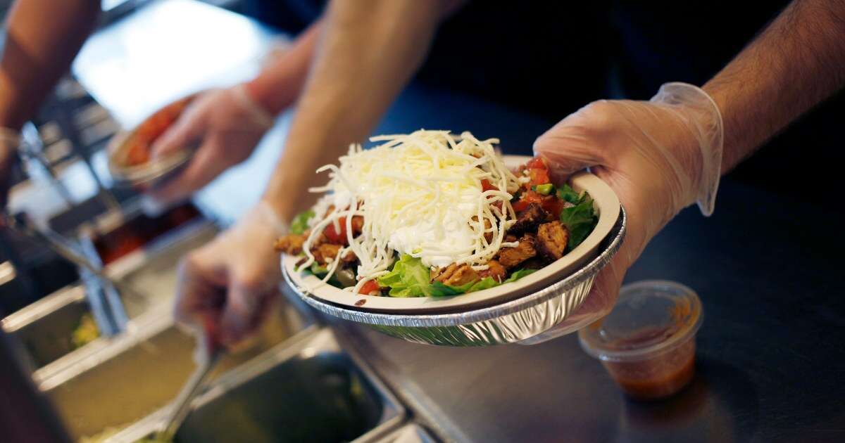 Chipotle says restaurants will give bigger servings after complaints over measly portions