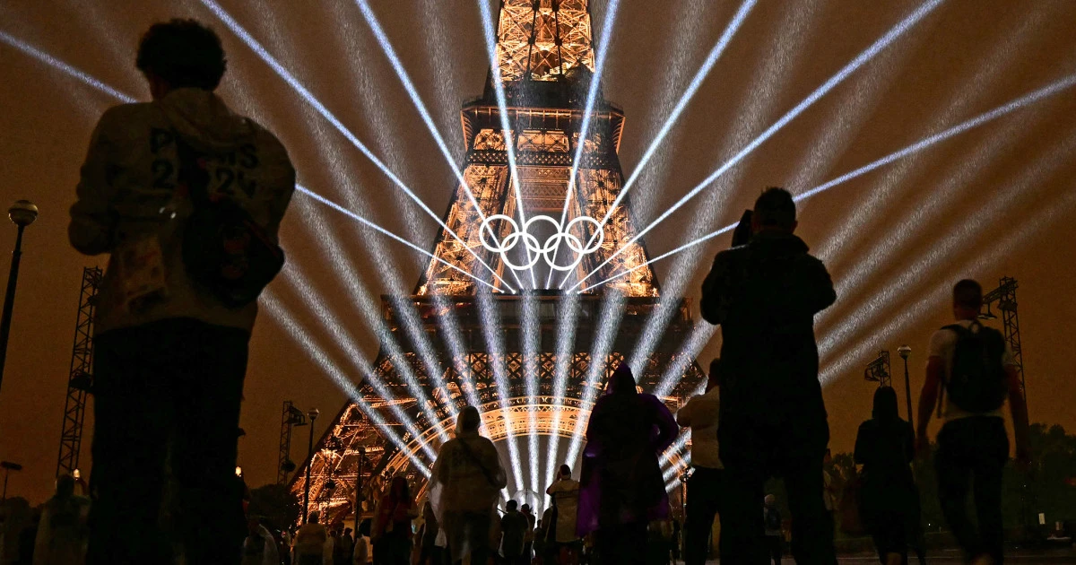 Opening ceremonies deliver pop stars, French flair and a floating cauldron of fire