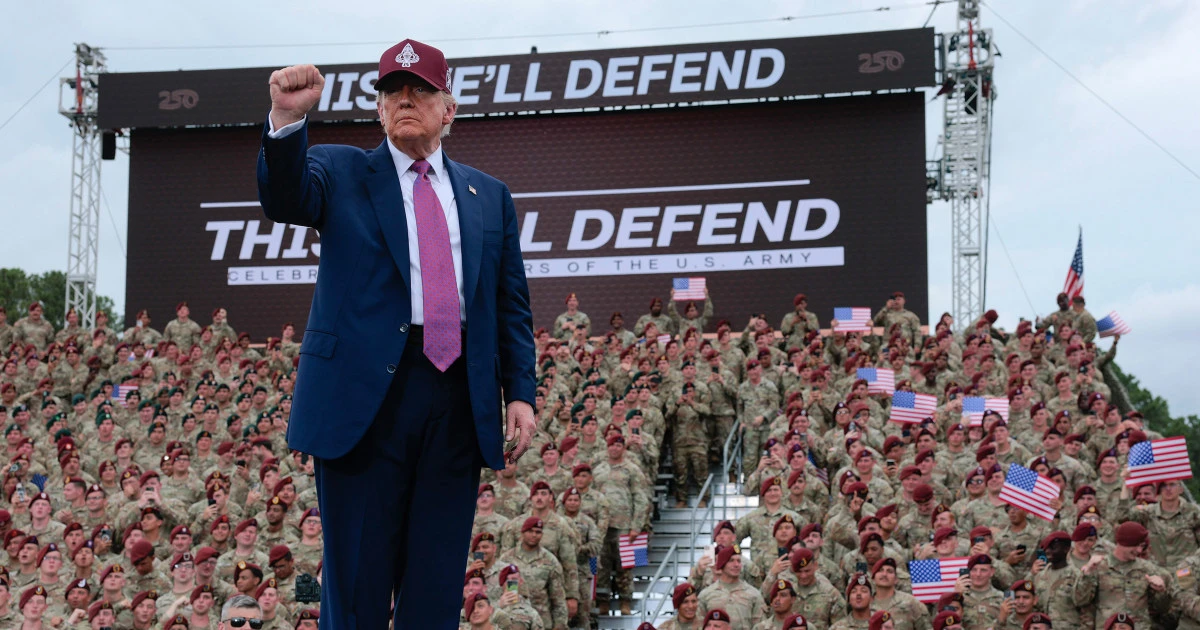 Trump speech prompts new questions, concerns about politicization of military